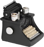banapo Miniature Typewriter, Small Portable Retro Decorative Resin Window Decoration, Movie Props, Kids Gift Over 3 Years Old