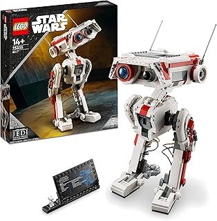 LEGO Star Wars BD-1 75335 Toy Building Kit; Fun Gift for Fans Aged 14 and Over; Posable Brick-Built Droid Model with an Information Sign For Display (1,062 Pieces)