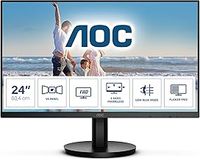 AOC 24B3HM - 24 Zoll Full HD Monitor, Adaptive Sync (1920x1080, 75 Hz, VGA, HDMI 1.4) schwarz