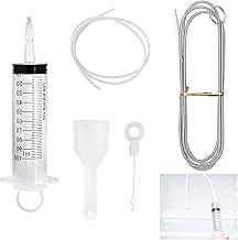 Fridge Drain Hole Cleaning Tool, 5Pcs Reusable Refrigerator Dredge Tool Cleaning Kit, Pipe Cleaning Brush Dirt Remover Dredging Tool for Refrigerator Cleaning