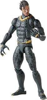 Marvel Hasbro Legends Series Black Panther Legacy, Multicolor, 6-inch Killmonger Collectible Figure and 5 Accessories