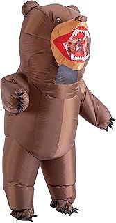 Spooktacular Creations Inflatable Costume Full Body Bear Air Blow-up Deluxe Halloween Costume - Adult One Size