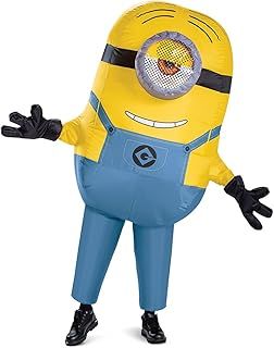 DISGUISE Inflatable Minion Fancy Dress Costume for Adults Standard, Multicolored, 119169