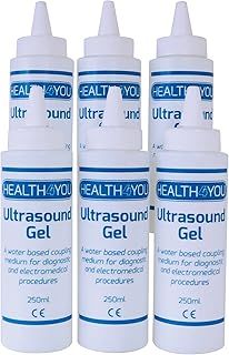 Ultrasound Gel - 6 x 250ml cheap bulk prices - 1.5 litres EMS Tens conductive tranmission fetal doppler, physio ultrasound, abbelt, abgymnic