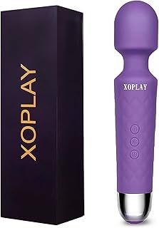 Vibrator Sex Toy - G Spot Wand Vibrator Adult Sex Toys for Women - Powerful Wand Massager Clitoral Stimulator Dildo - XOPLAY Waterproof Wireless Anal Dildo Bullet Vibrators w 20 Vibrating & 8 Speeds
