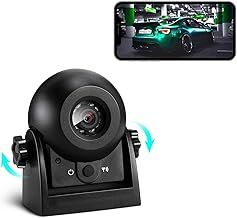 Reversing Camera Wireless WiFi Backup Camera Car Reversing Camera Magnetic Night Vision/IP68 Waterproof Rear View Camera Parking Camera Compatible with Android&iOS for Car Truck, RV, Van, Trailer