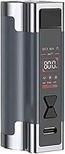 Zelos 3 Mod for Aspire Kits, Ergo-Designed Vape Mod, Sleek but Robust Construction, 0.96 Inches Colour Display Screen, TVDC, 2ml cartridge Capacity, No Nicotine (Gun Metal)