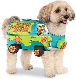 Rubies unisex adult Scooby-Doo The Mystery Machine Pet Suit, Small Party Supplies, Multicolor, S UK Halloween Halloween