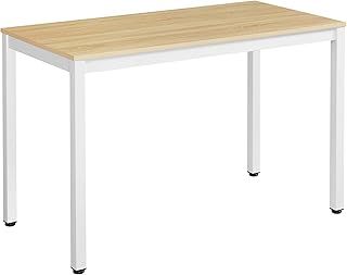 VASAGLE Computer Table, Study, Dining, Natural White, 120 x 76 x 60 cm