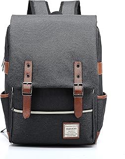 HASAGEI Backpack Vintage Unisex Rucksack Daypack Casual School Travel Laptop Tablet Bags