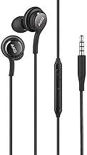 AKG Stereo In-Ear Headset for Samsung Galaxy S10, S10 Plus, S9, S9 Plus, S9 Duos, S9 Duos+, S8, S8 Plus, S8 Active, S7, S7 Edge, S6, S6 Edge, A8 2018, A8 Plus, Note 8 - Black (Black)