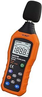 Decibel Meter,VLIKE LCD Digital Audio Noise Level Meter Sound Level Meter Monitor dB Meter Measuring 30 dB to 130 dB Tester with dbA and dBC Mode (Batteries not include)