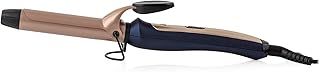 Carmen C81060BC Twilight 25 mm Curling Tong with Keratin Protech Coating, Non-Slip Clamp, Blue and Champagne