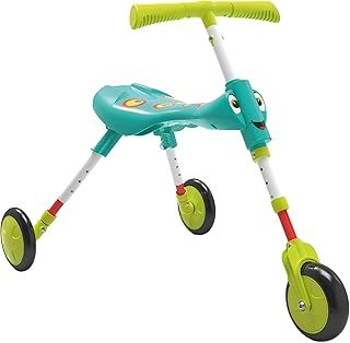 Scuttlebug XL 3-Wheel Foldable Ride-On Tricycle for kids Ages 2-4, Antennae Handlebar, Splodge Develop Balance and Coordination, XL Wheels for Super Fun Off-Road Adventures; Growable Trike
