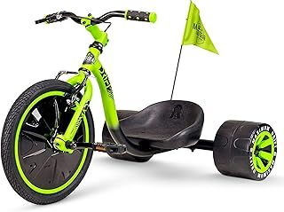 MGP Action Sports – DRIFT TRIKE – Drifting Trike – Max Rider Weight 68kg – 3 Year Manufacturer’s Warranty – Madd Gear Est. 2002 (Black/Green)