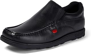 Kickers Men's Fragma Slip On Moc Toe Comfortable Leather Shoes