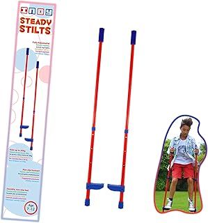 Indy steady steel adjustable hand held walking junior stilts