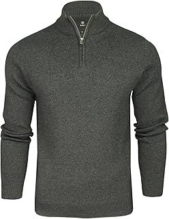Xact Mens Cotton Rich 1/4 Zip Knit Jumper