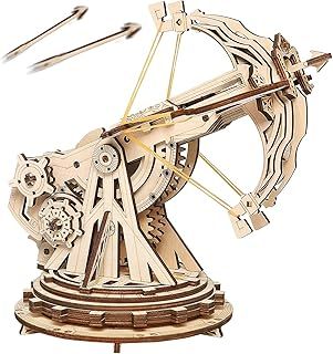 ROKR 3D Wooden Puzzle for Adults Teens Construction Model Kits for Adults to Build