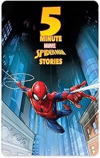Yoto Disney 5 Minute Marvel Stories: Spider Man – Kids Audio Card for Use with Yoto Player & Mini All-in-1 Audio Player, Screen-Free Listening with Fun Stories for Playtime, Bedtime & Travel, Ages 5+