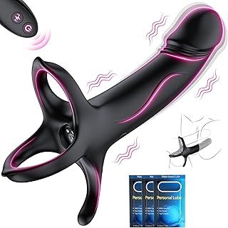 Anal Dildo Prostate Sex Toys for Couples, Vibrating Cock Ring with Remote Control Adult Sex Toy, Penisring Vibrator Prostate Massager Sex Toys4mens, Anal Dildos Butt Plug for Men Couple Sex Toy