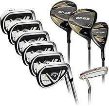 Callaway Edge 10 Piece Unisex's Graphite & Steel Golf Club Set Right Handed