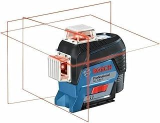 Bosch Professional 12V System Laser Level GLL 3-80 C (1x battery 12V, red laser, interior, w/app function, mount, working range: 30m, in L-BOXX)