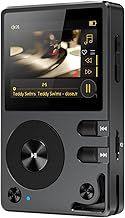 H2 HiFi MP3 Player with Bluetooth, High Resolution Bluetooth MP3 Music Player, Lossless DSD DAC FLAC, Portable Digital Audio Player with 64GB Memory Card, Support Up to 256GB