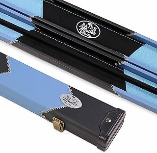 BAIZE MASTER ARROW Deluxe 2pc Snooker Pool Cue Case with Matching Coloured Interiors and Hard Plastic Ends For Centre Joint Cues - VARIOUS DESIGNS