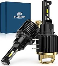 H15 LED Headlight Bulb Canbus Error Free 130W 26000LM 6500K Super Bright, Auto Car Lamp Lights LED Headlights Conversion Kit with Cooling Fan - Pack of 2
