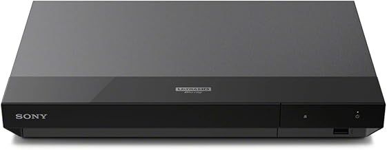 Sony UBP-X500 4K Ultra HD Blu-Ray Disc Player, Black