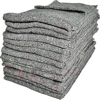 Pluto Packaging Large 200cm x 150cm Van & Transit House Removal Cross Stitched Furniture Blankets (10)