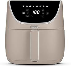 Tower, T17127MSH, Vortx Air Fryer with Digital Control Panel, 1700W, 6L, Latte