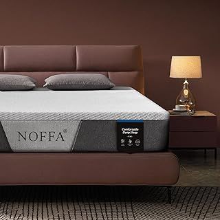 Double Mattresses, 4ft6 Double Memory Foam Mattress, Breathable Mattress Medium Firm with Soft Fabric, Triple Support (135x190x20cm)