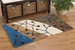 ROCKY&CHAO Myriad Choices Latch Hook Kits Rug Carpet Making Cushion DIY Crafting for Home &Party Decor Abstract Painting 60 X 40 cm