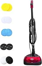 Ewbank EP170 Lightweight Floor Polisher, Cleaner, Buffer and Scrubber with Reusable Pads, Ideal for Any Hard Floors, Laminate, Wood, Vinyl, Marble and Granite, Red