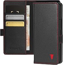 TORRO Case Compatible with Samsung Galaxy Z Fold6 – Premium Leather Wallet Case with Stand Function and Card Slots for Galaxy Z Fold 6 (Black)