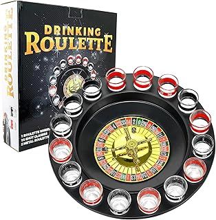 Drinking Roulette incl. 16 shot glasses