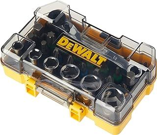 Dewalt DT71516-QZ 24 Piece High Performance Socket and Screwdriving Set (DT71516); long-living sockets; (24 pieces); with case