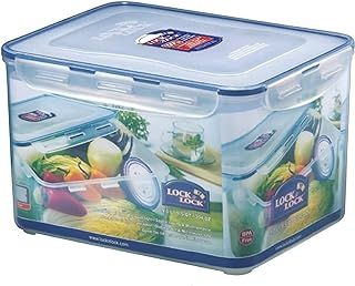 Lock & Lock HPL838 Rectangular Storage Container - Clear/Blue, 9 L