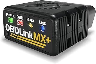MX+ OBD2 Bluetooth Scanner for iPhone, Android, and Windows
