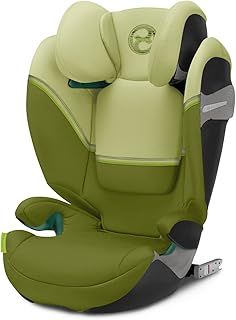 CYBEX Gold child seat Solution S2 i-Fix, For cars with and without ISOFIX, 100 - 150 cm, From approx. 3 to 12 years (15 - 50 kg), Nature Green