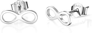 Philip Jones Sterling Silver Infinity Earrings