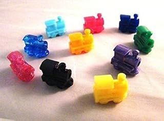 Mexican Train Domino Train Markers (Set of 10, Assorted) by Mexican Train by Mexican Train