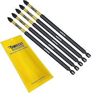 5 x SabreCut SCPH2152_5 152mm PH2 Magnetic Impact Screwdriver Driver Bits Set Phillips Heavy Duty