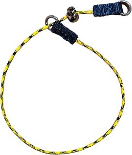 EQ K9 Slip Collar for Dog Training, Handmade Choke Collar for Pulling, Behaviour and Obedience Training with Strap, Handle and Chrome Limiter, 4mm, XL Breeds