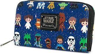 Loungefly Star Wars Baby All Over Print Zip Around Wallet