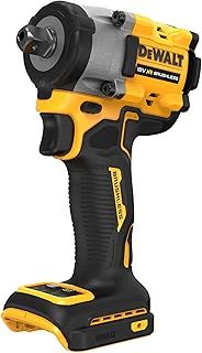 DEWALT DCF922N-XJ 18V XR Brushless Compact 1/2 Inch Detent Pin Anvil Impact Wrench - Bare Unit
