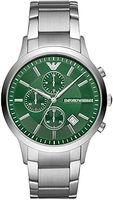 Emporio Armani Men Chronograph Quarz Watch with Stainless Steel Strap AR11507