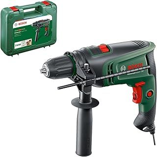 Bosch Home and Garden Electric Hammer Drill UniversalImpact 730 (Precision Drilling in Masonry, Wood and Steel; 730 Watt Motor; in Carrying Case)